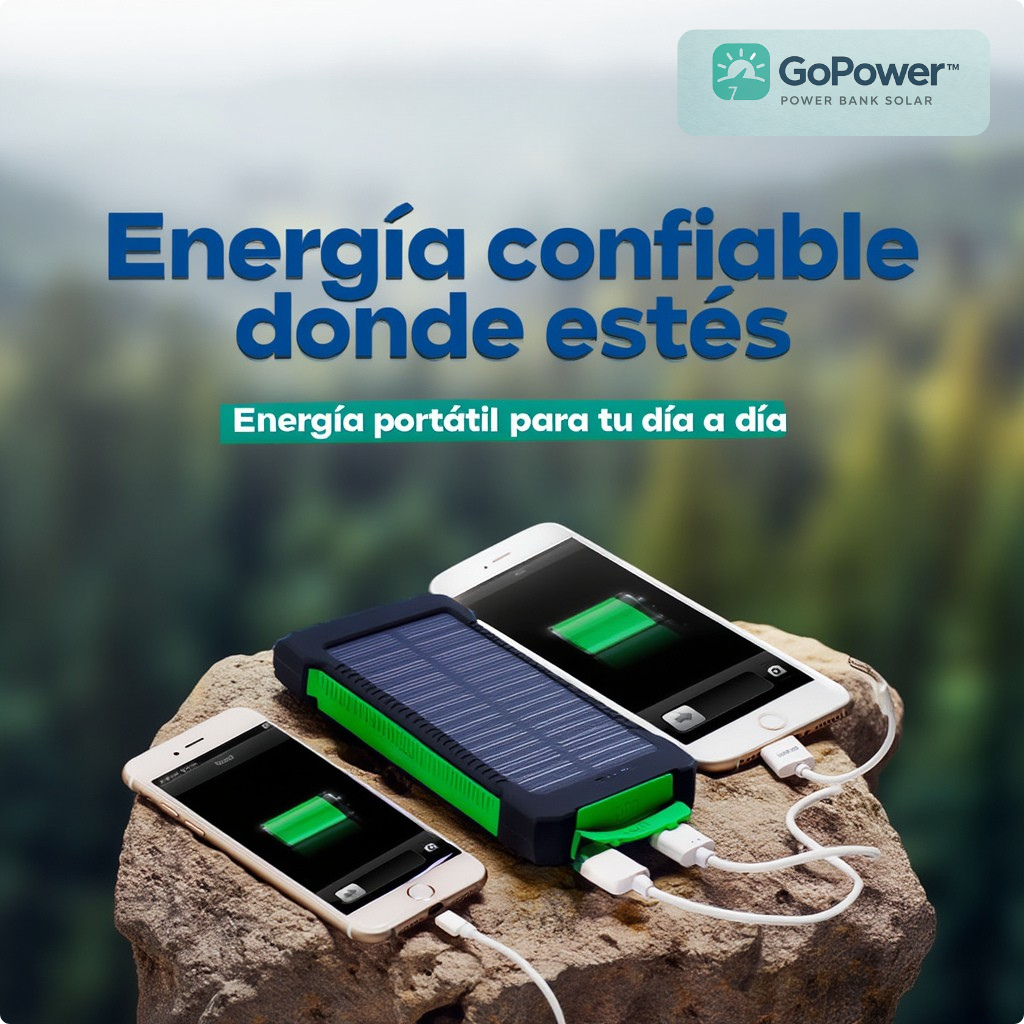 Energía portátil para apagones, viajes y emergencias