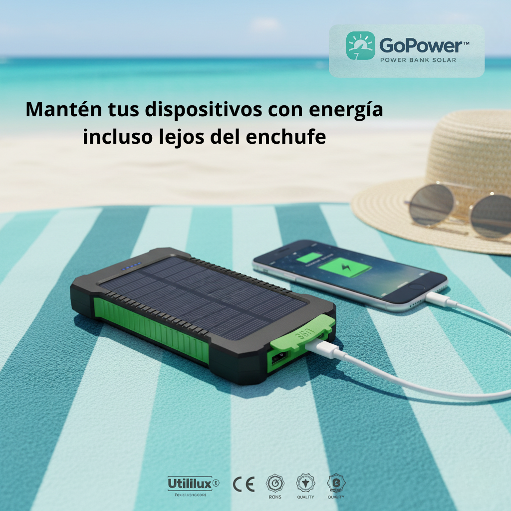 Energía portátil para apagones, viajes y emergencias