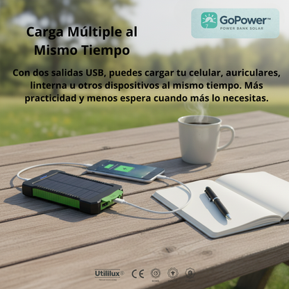 Energía portátil para apagones, viajes y emergencias