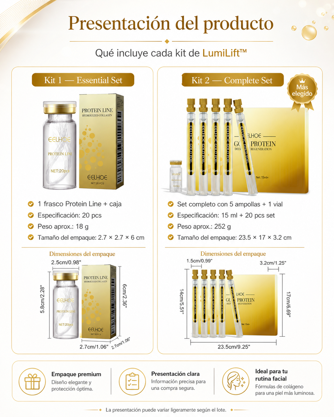 LumiLift™ Protein Beauty Set