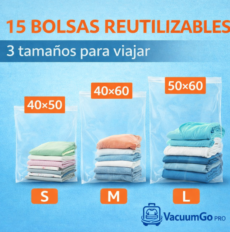 VacuumGo™ PRO - Sellador al Vacío Portátil Sin Cables
