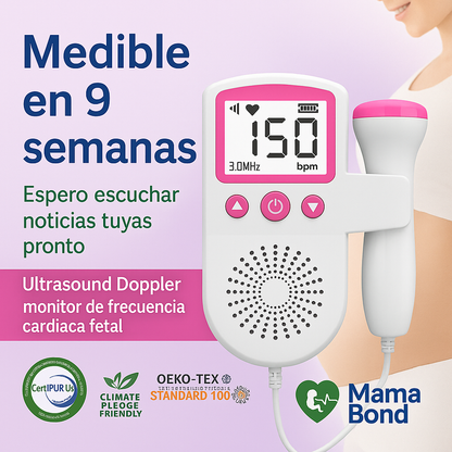MamaBond™ Monitor Fetal - Tranquilidad y Presencia en Cada Latido