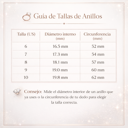 Anillo Radiante Aurora – Oro Rosa
