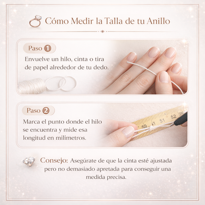 Anillo Radiante Aurora – Oro Rosa