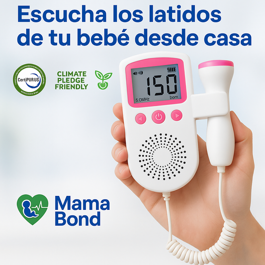 MamaBond™ Monitor Fetal - Tranquilidad y Presencia en Cada Latido