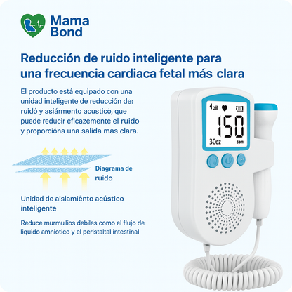 MamaBond™ Monitor Fetal - Tranquilidad y Presencia en Cada Latido