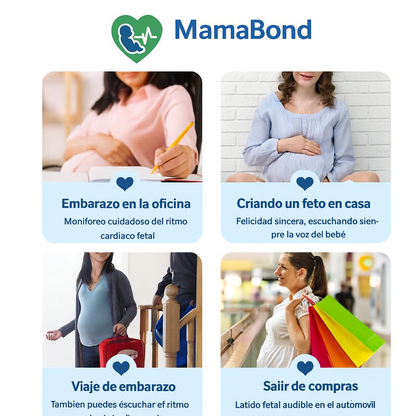 MamaBond™ Monitor Fetal - Tranquilidad y Presencia en Cada Latido