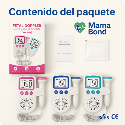 MamaBond™ Monitor Fetal - Tranquilidad y Presencia en Cada Latido