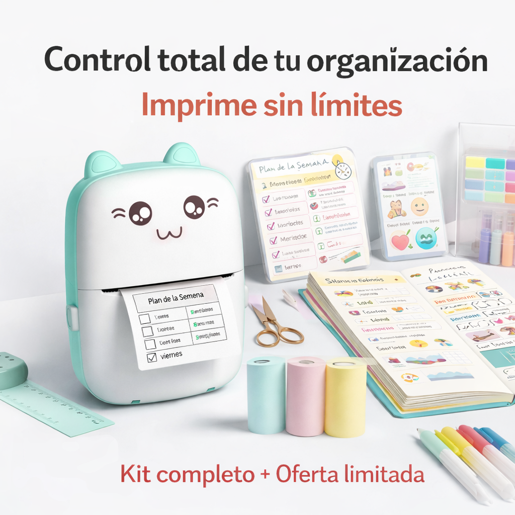 PrintyCat™ – Organiza tu vida en segundos